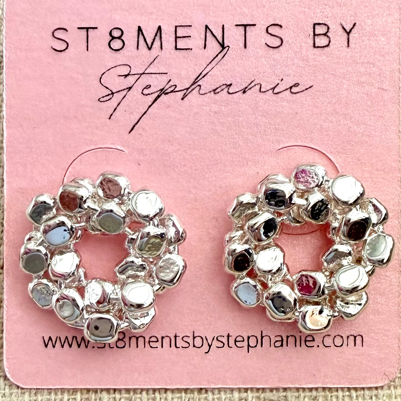 Circle Wreath Earrings