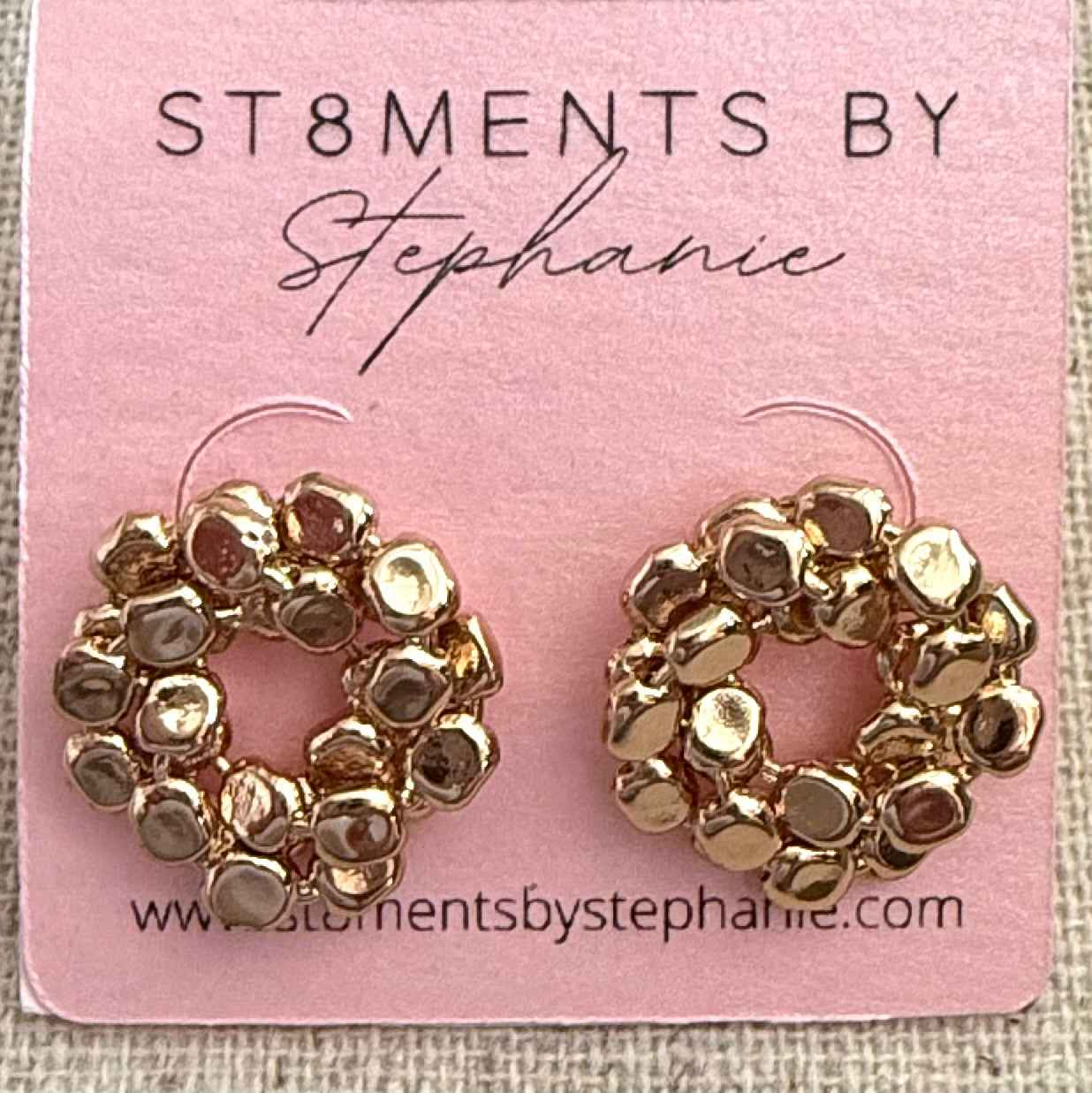 Circle Wreath Earrings