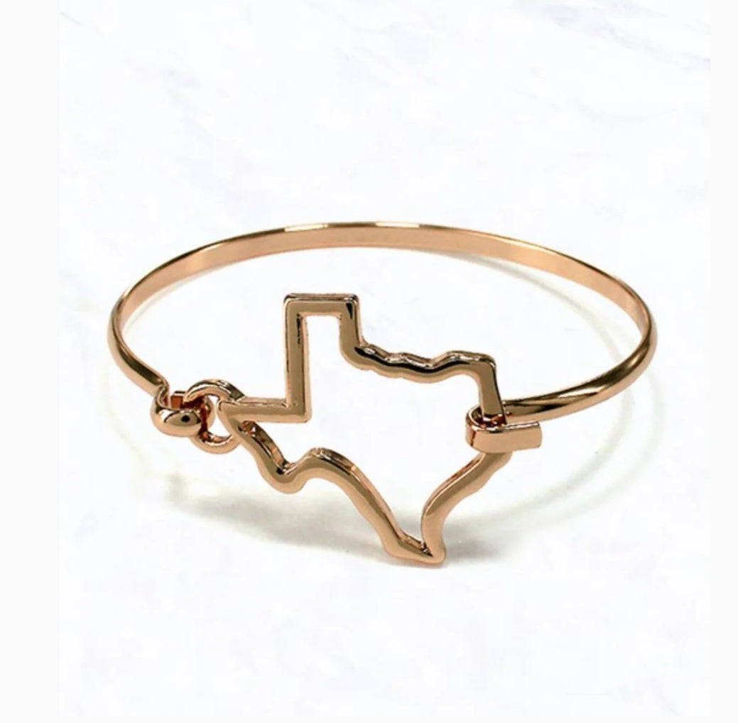 Texas Hinge Bangle Bracelet