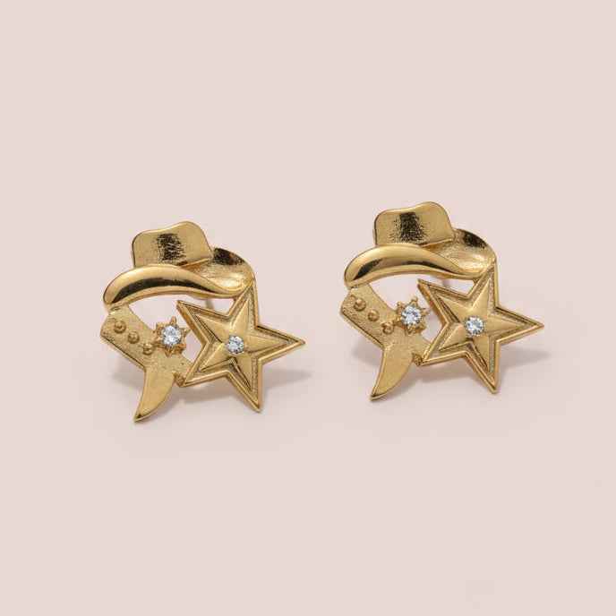 Texas Hat & Boot Earrings