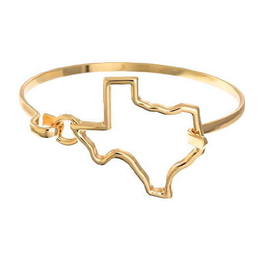 Delicate Texas Silhouette Bracelet
