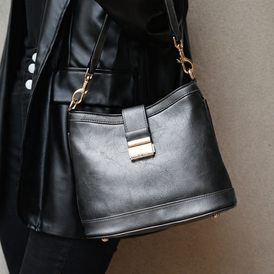 Pilar Vegan Leather Shoulder Bag