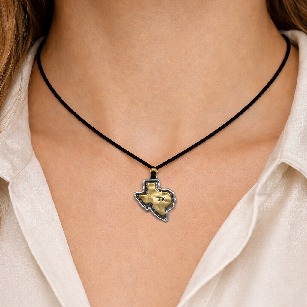 Texas Suede Corded Necklace