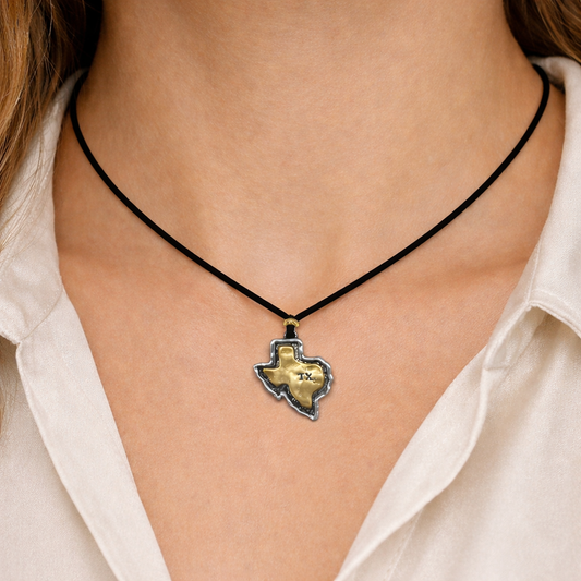 Texas Suede Corded Necklace