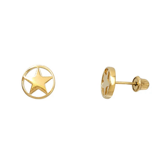 Texas Star Stud Earrings