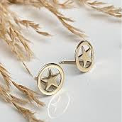 Texas Star Stud Earrings