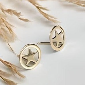 Texas Star Stud Earrings