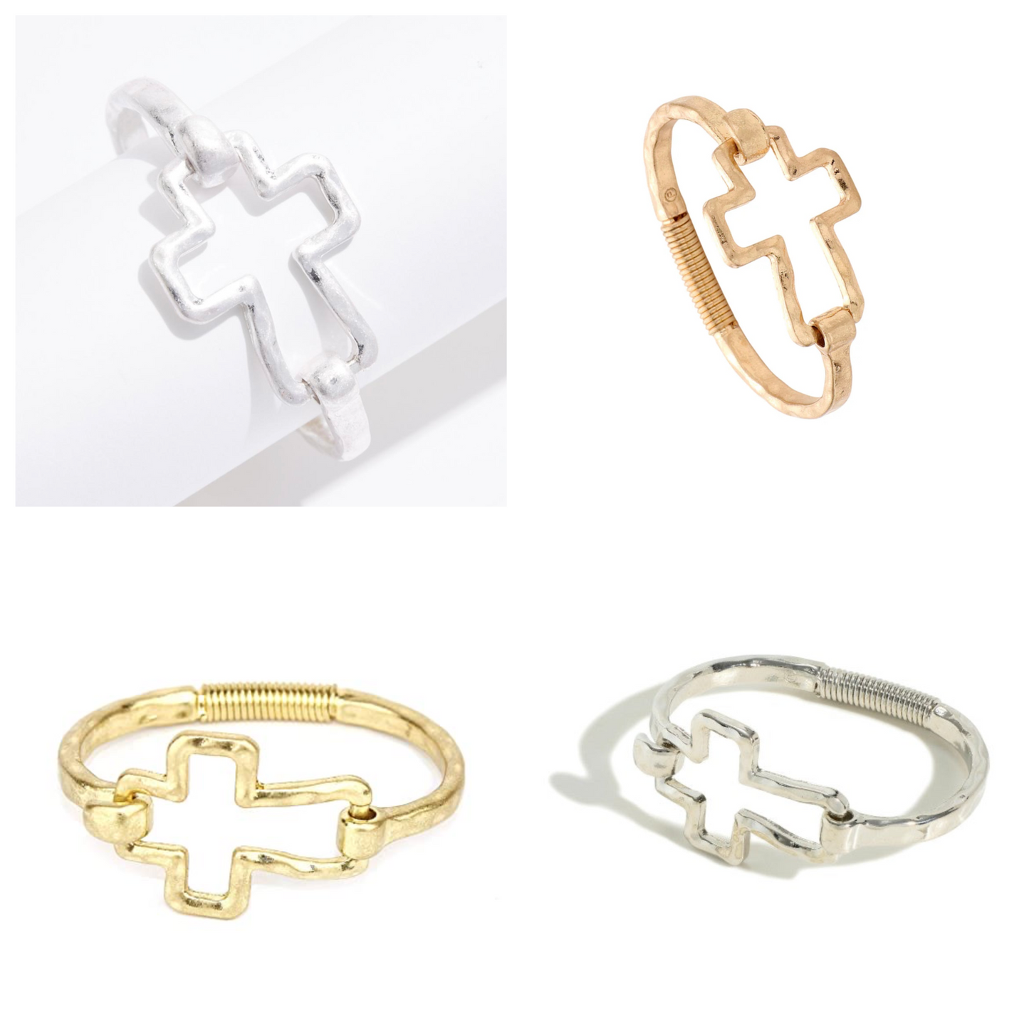 Cross Tension Bangles
