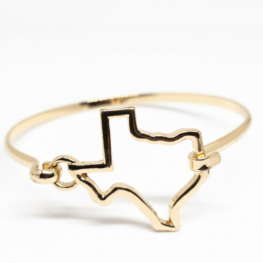 Texas Hinge Bangle Bracelet