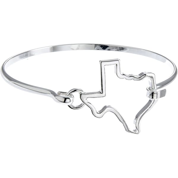 Delicate Texas Silhouette Bracelet