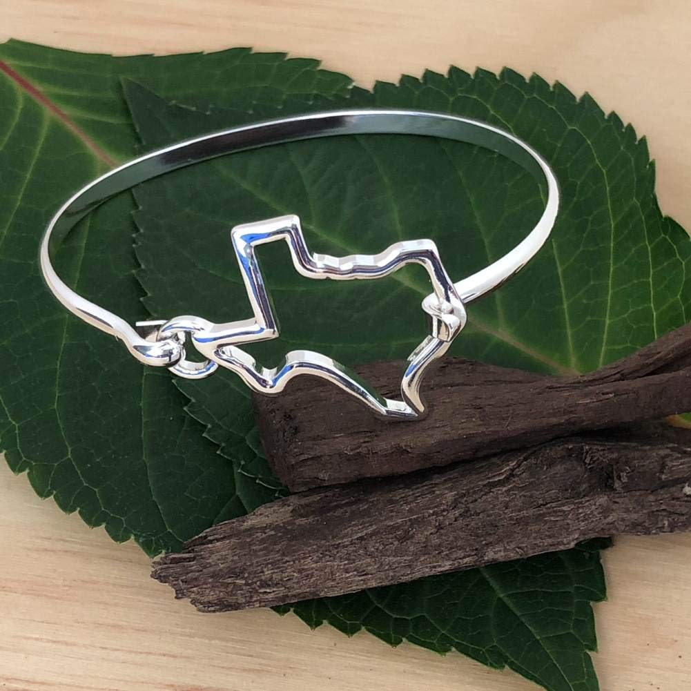 Delicate Texas Silhouette Bracelet