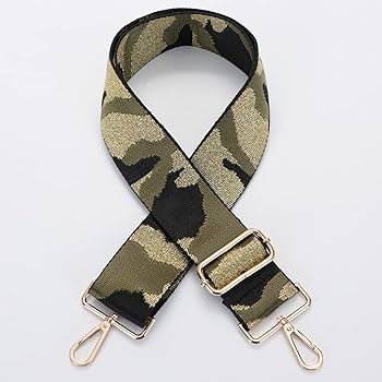 Purse/Guitar Strap - Camo Print - Green